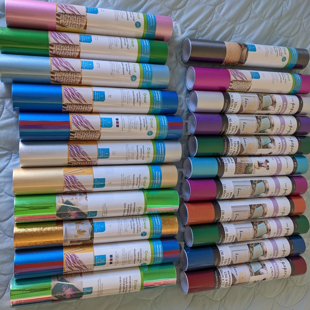 Cricut vynil bundle